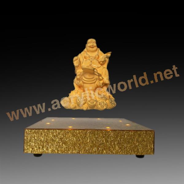 led acrylic display floating display cabinet 